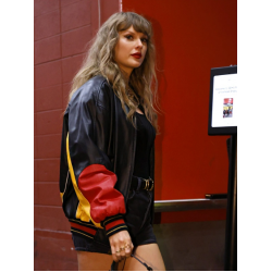 Taylor Swift Chiefs Leather Jacket